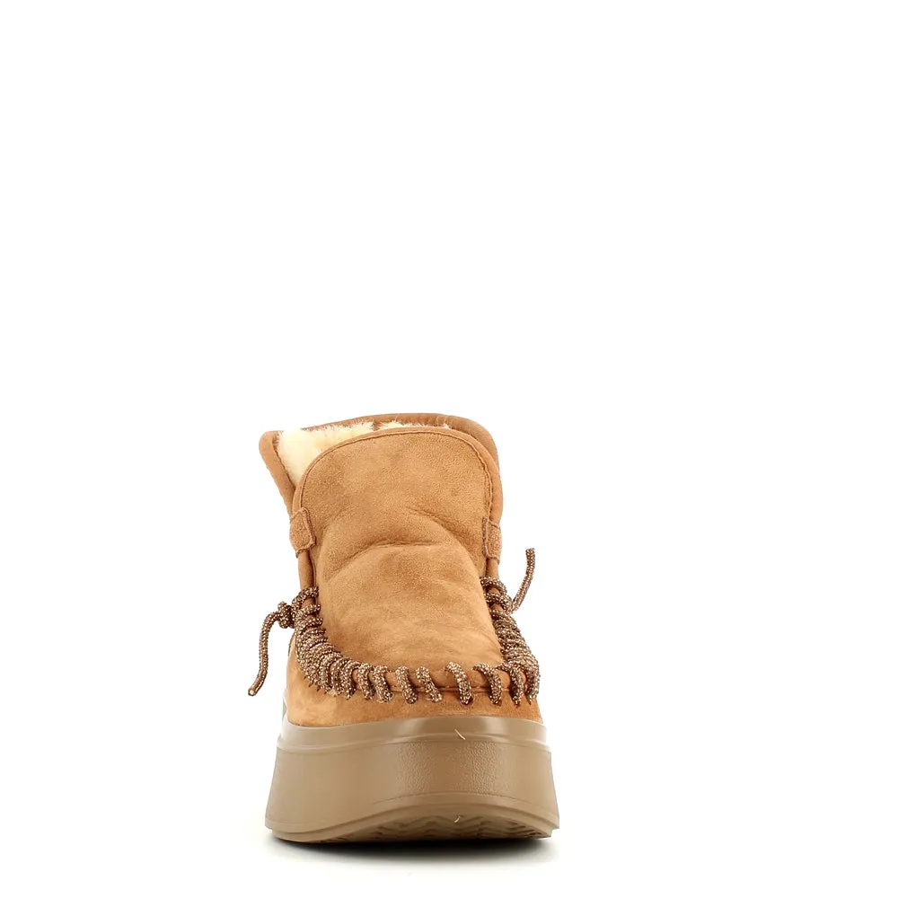 Nan-Ku Couture Chain Camel Boot