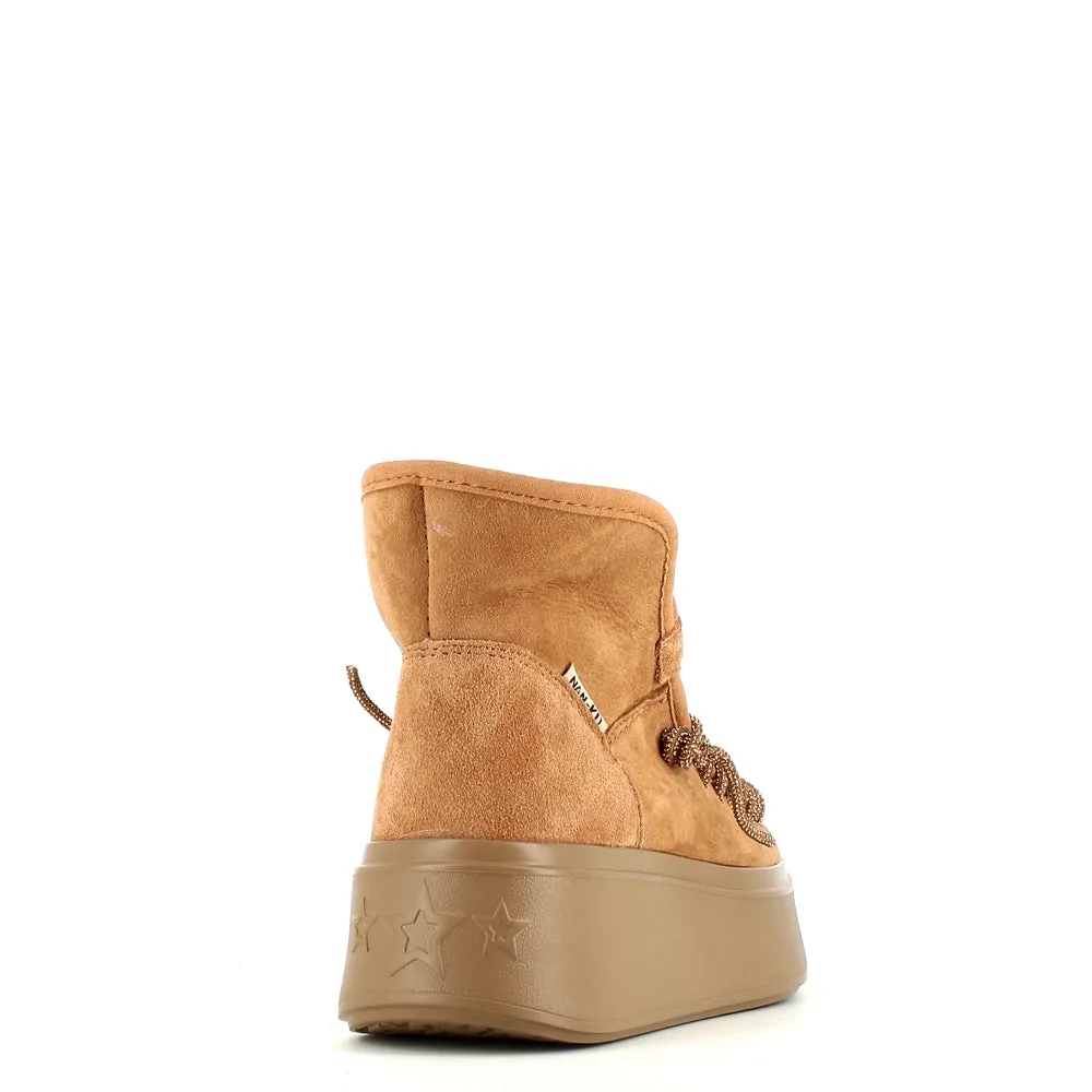 Nan-Ku Couture Chain Camel Boot