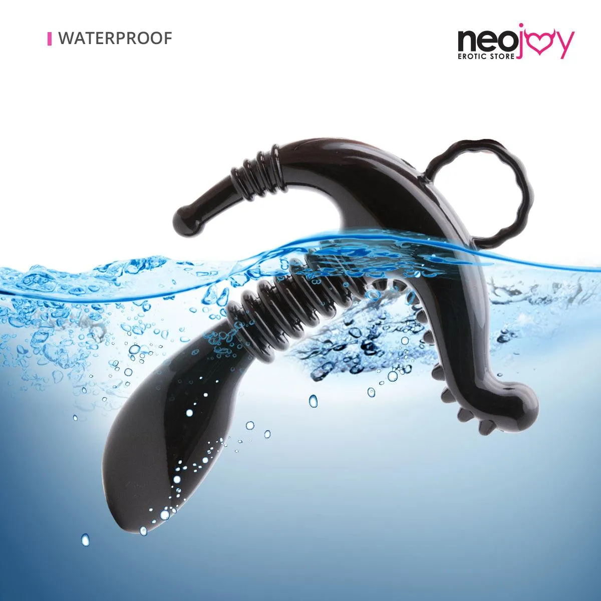 Neojoy P-Spot Hit - Solid Prostate Massager - Anal Sex Toy Perineum Stimulator - G-Spot Penetrator Adult Sex Toy