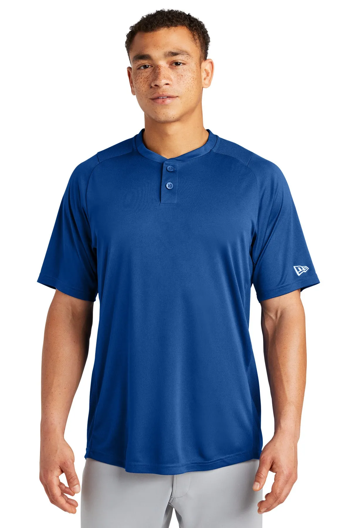 New Era  ®  Diamond Era 2-Button Jersey. NEA221 Plus Size