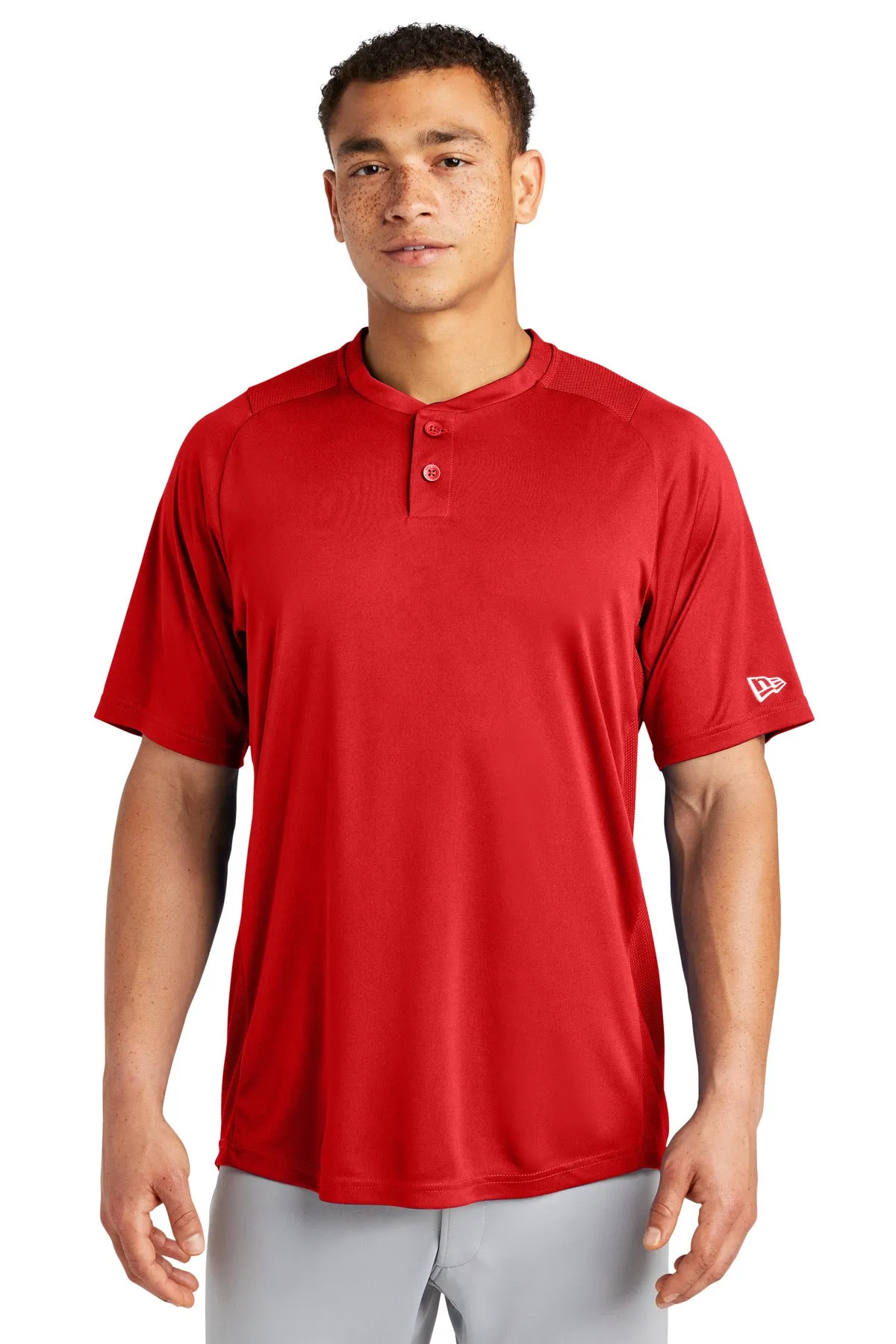 New Era  ®  Diamond Era 2-Button Jersey. NEA221 Plus Size