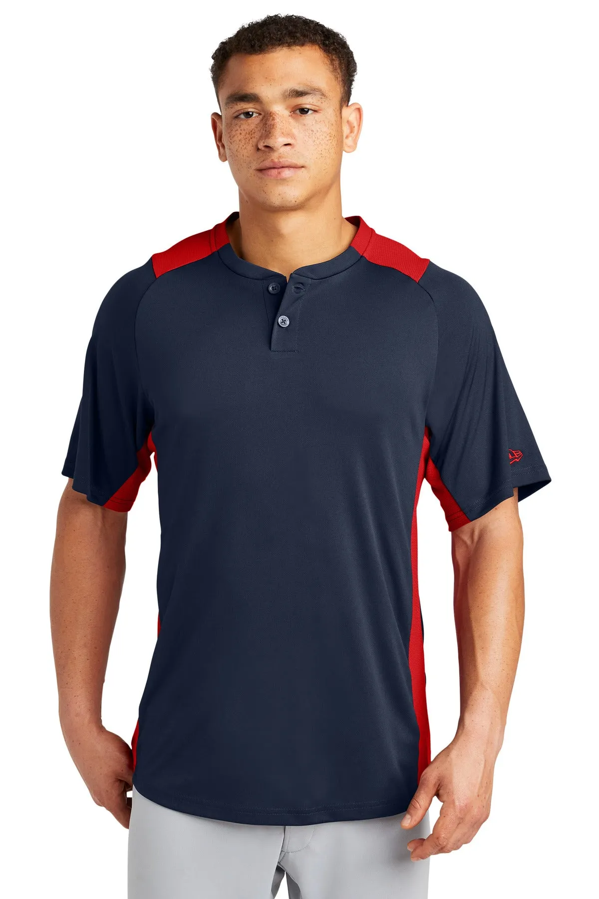 New Era  ®  Diamond Era 2-Button Jersey. NEA221 Plus Size