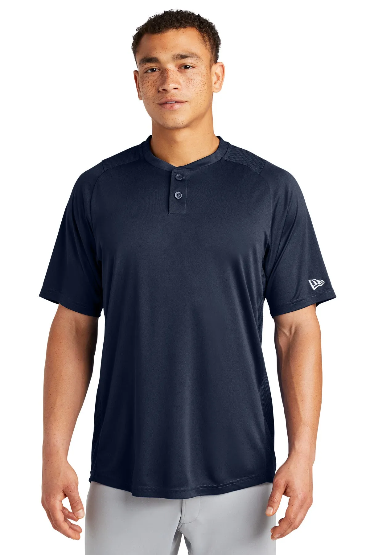New Era  ®  Diamond Era 2-Button Jersey. NEA221 Plus Size