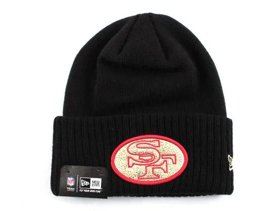 NFL SUPER BOWL XXIV SAN FRANCISCO 49ERS ON THE FIFTY GOLD LOGO KNIT