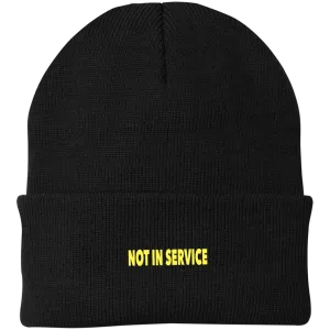 Not In Service Knit Cap
