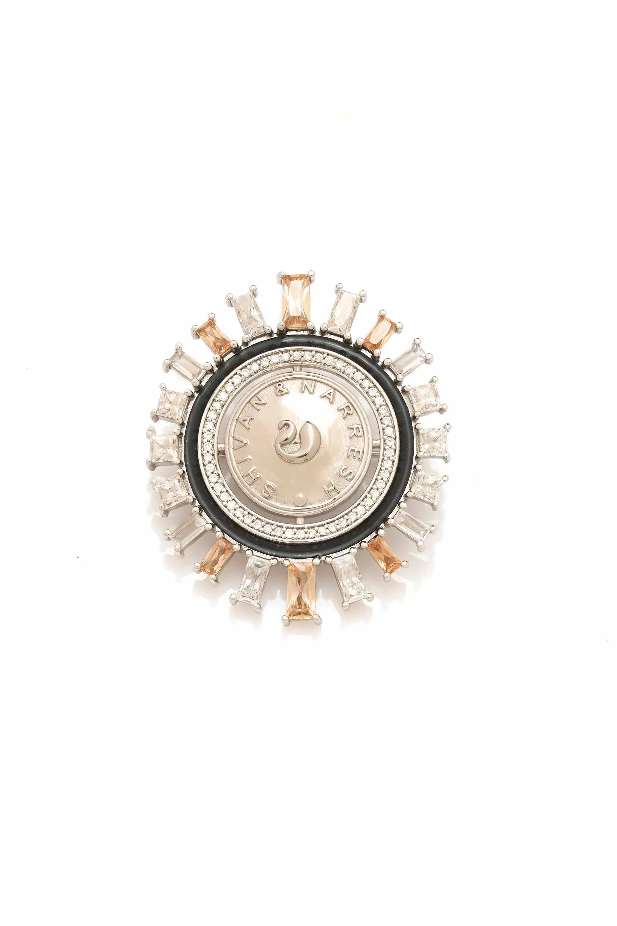 Numisma Statement Brooch