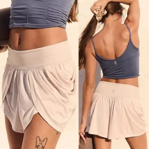 NWT Free People FP Movement Find Your Flow Shorts Tofu
