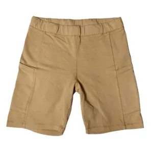 NWT Monrow Movement High Rise Biker Shorts 7” Taupe Womens S