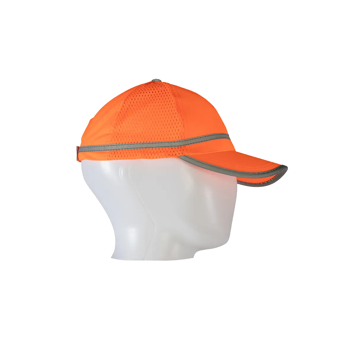 OBC-S1 ANSI Orange Hi Vis Baseball Cap Style Safety Cap