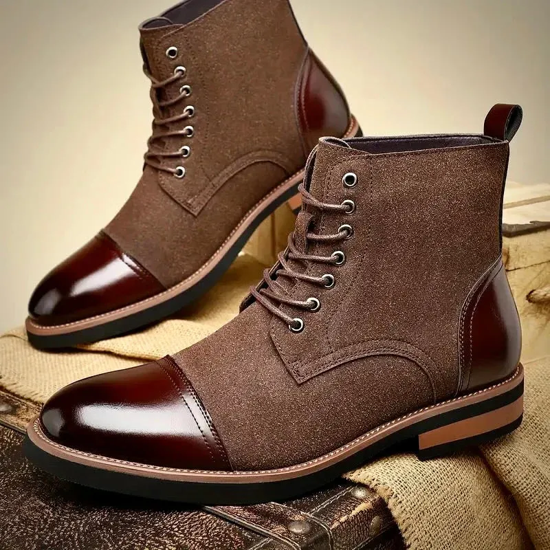 Oliver Ashford Oxford Brown Leather Ankle Boots