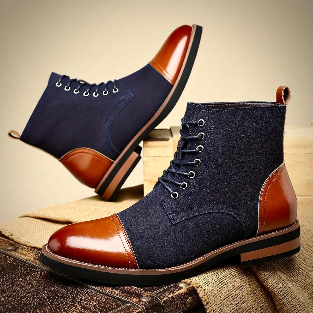 Oliver Ashford Oxford Brown Leather Ankle Boots