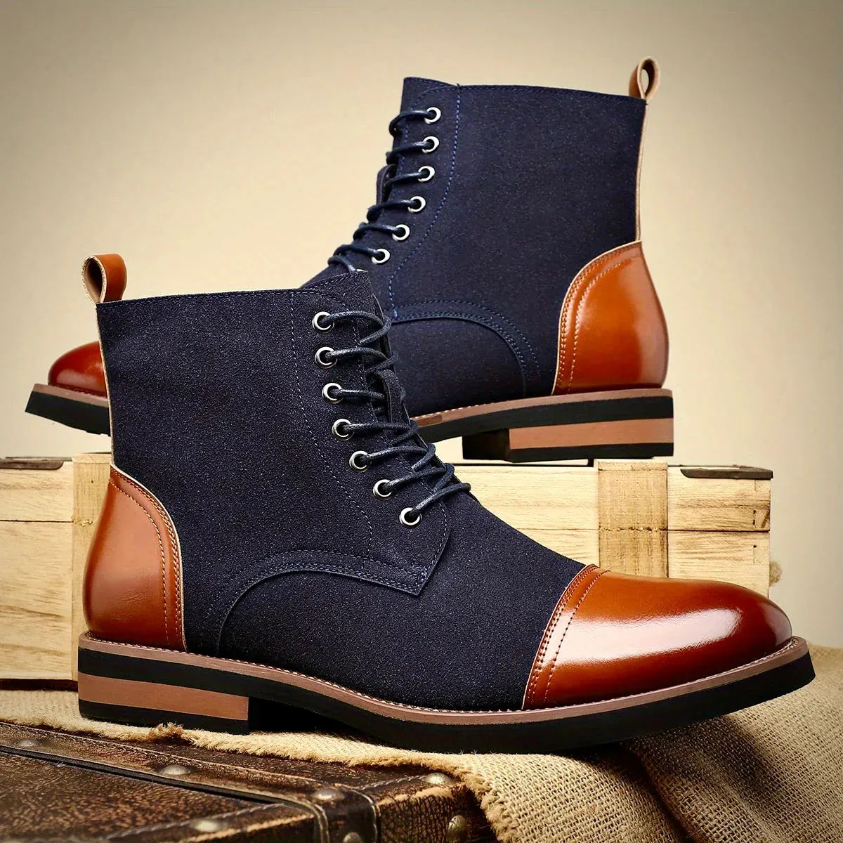 Oliver Ashford Oxford Brown Leather Ankle Boots