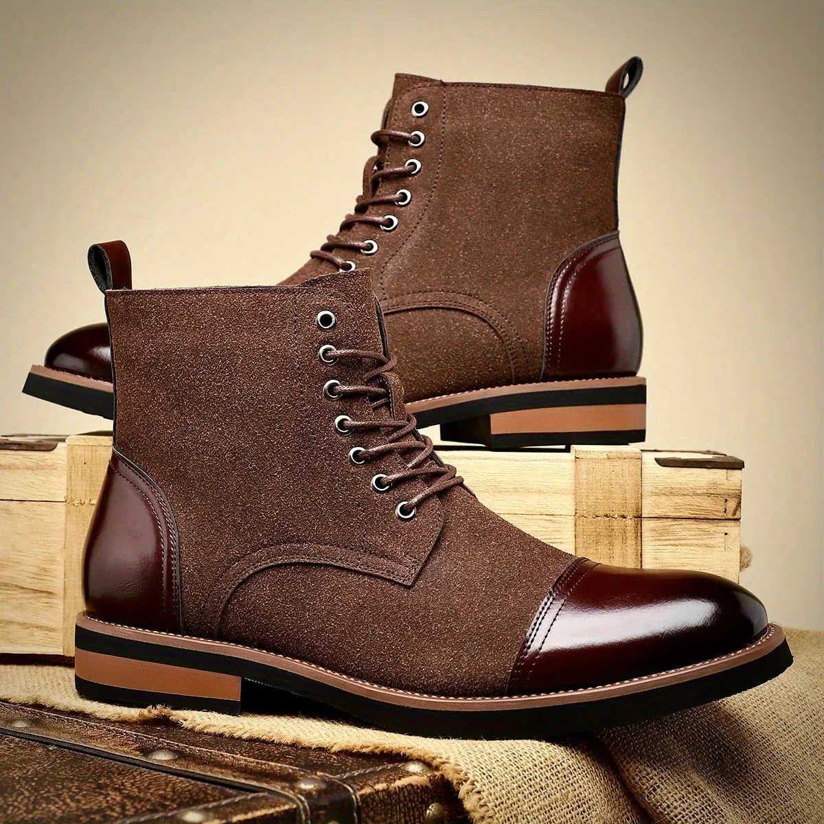 Oliver Ashford Oxford Brown Leather Ankle Boots