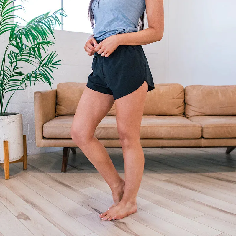 On The Go Active Tummy Control Shorts, Black PREORDER!