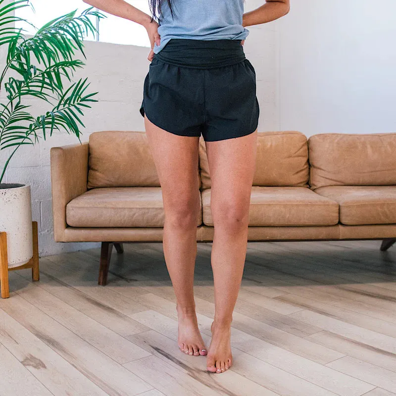On The Go Active Tummy Control Shorts, Black PREORDER!