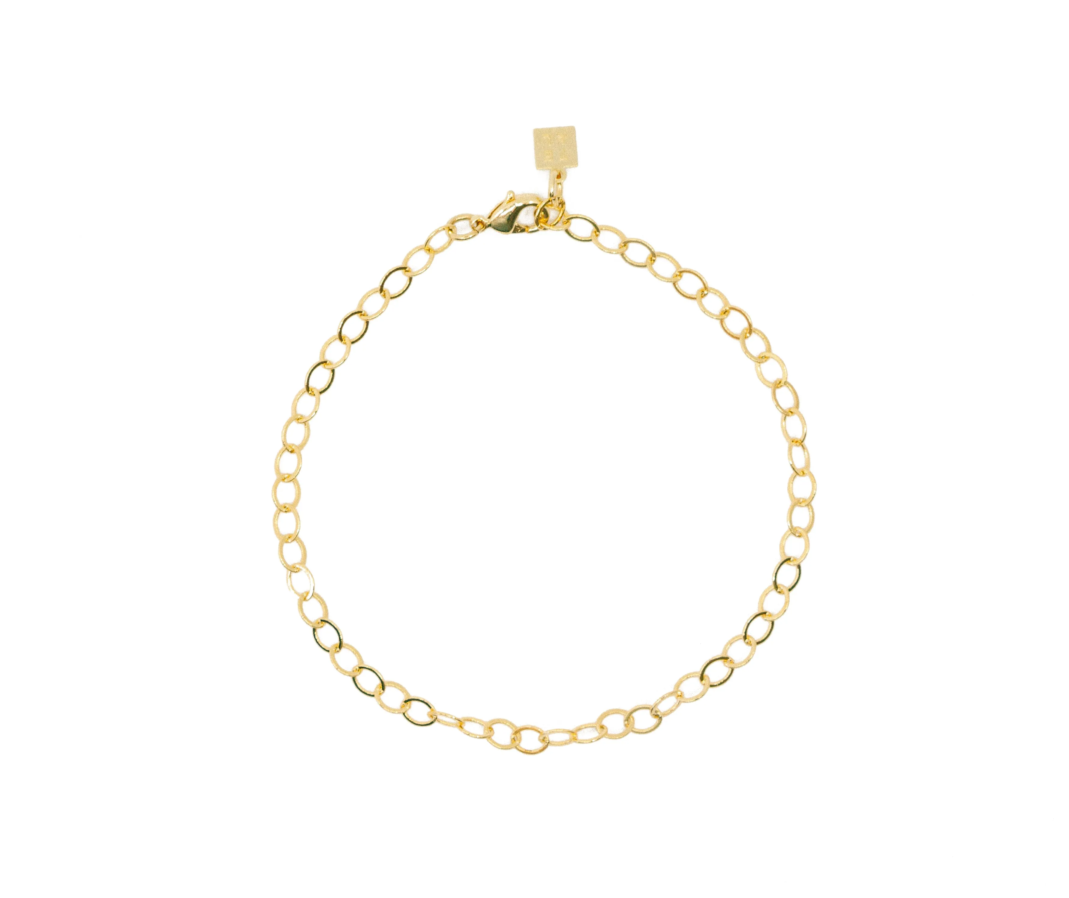 OVAL CHAIN BRACELET