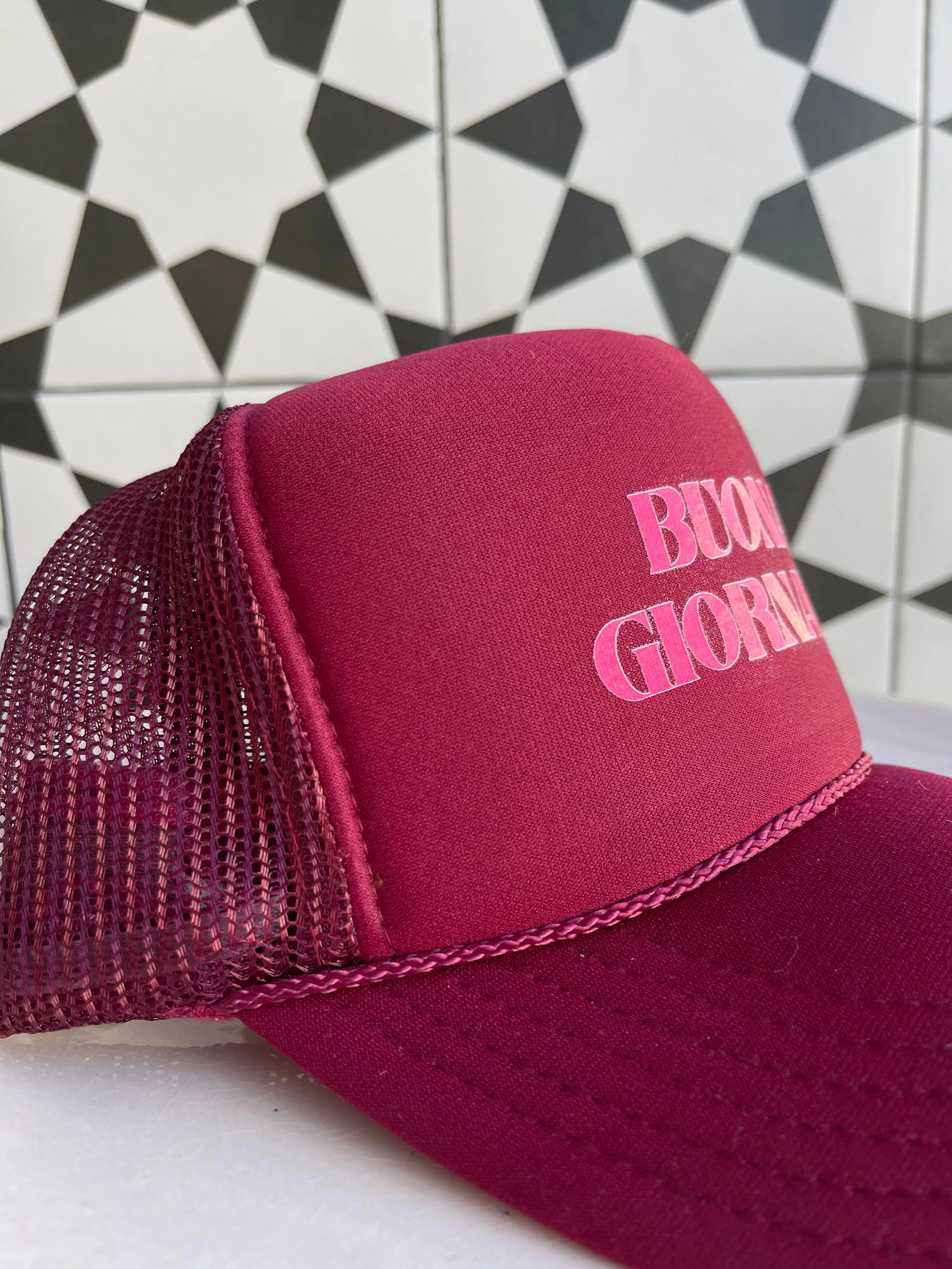 Passport Habits Trucker Hat - Buona Giornata