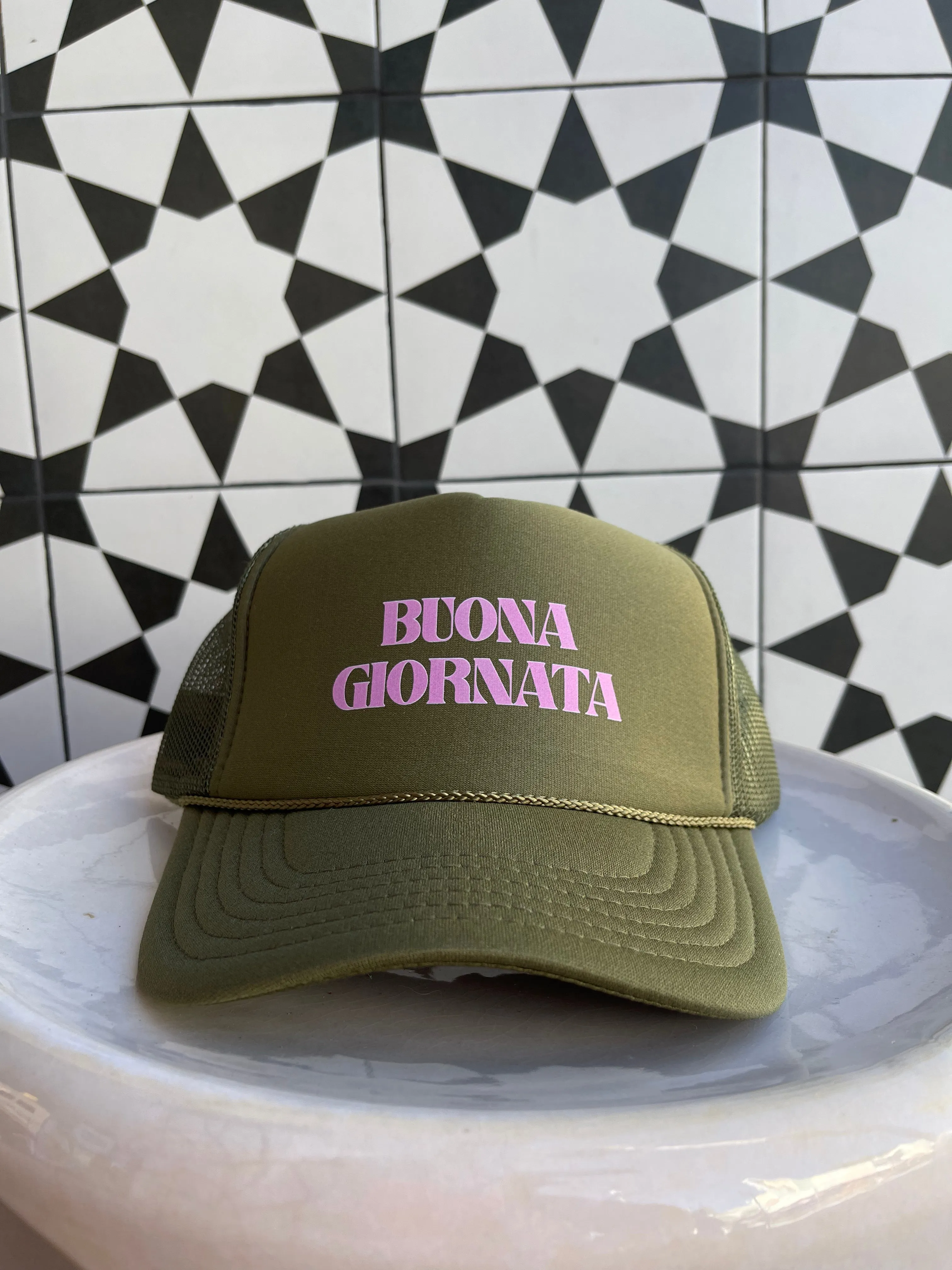 Passport Habits Trucker Hat - Buona Giornata