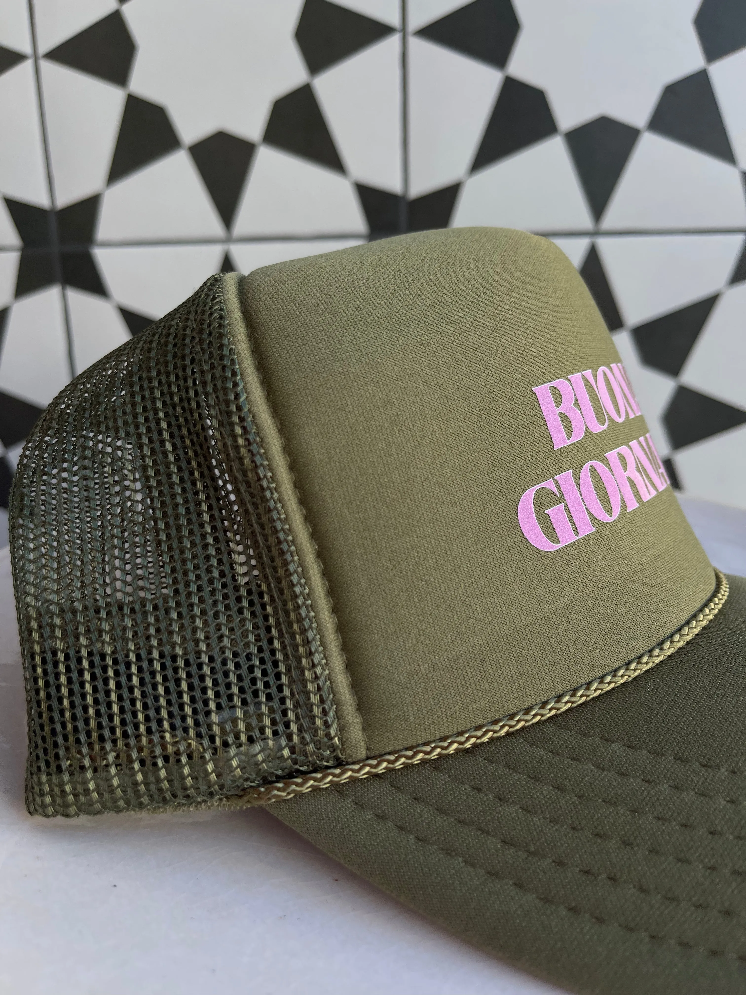 Passport Habits Trucker Hat - Buona Giornata