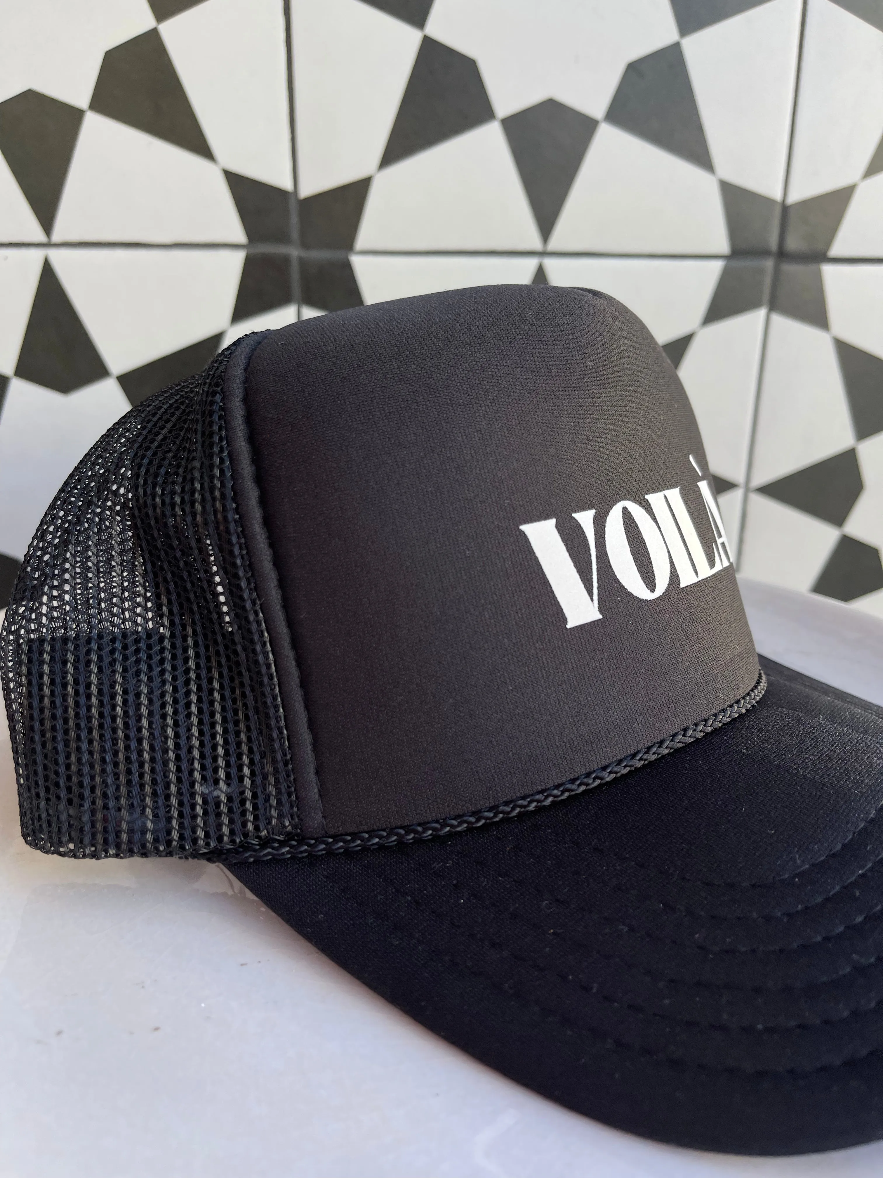 Passport Habits Trucker Hat - Voila