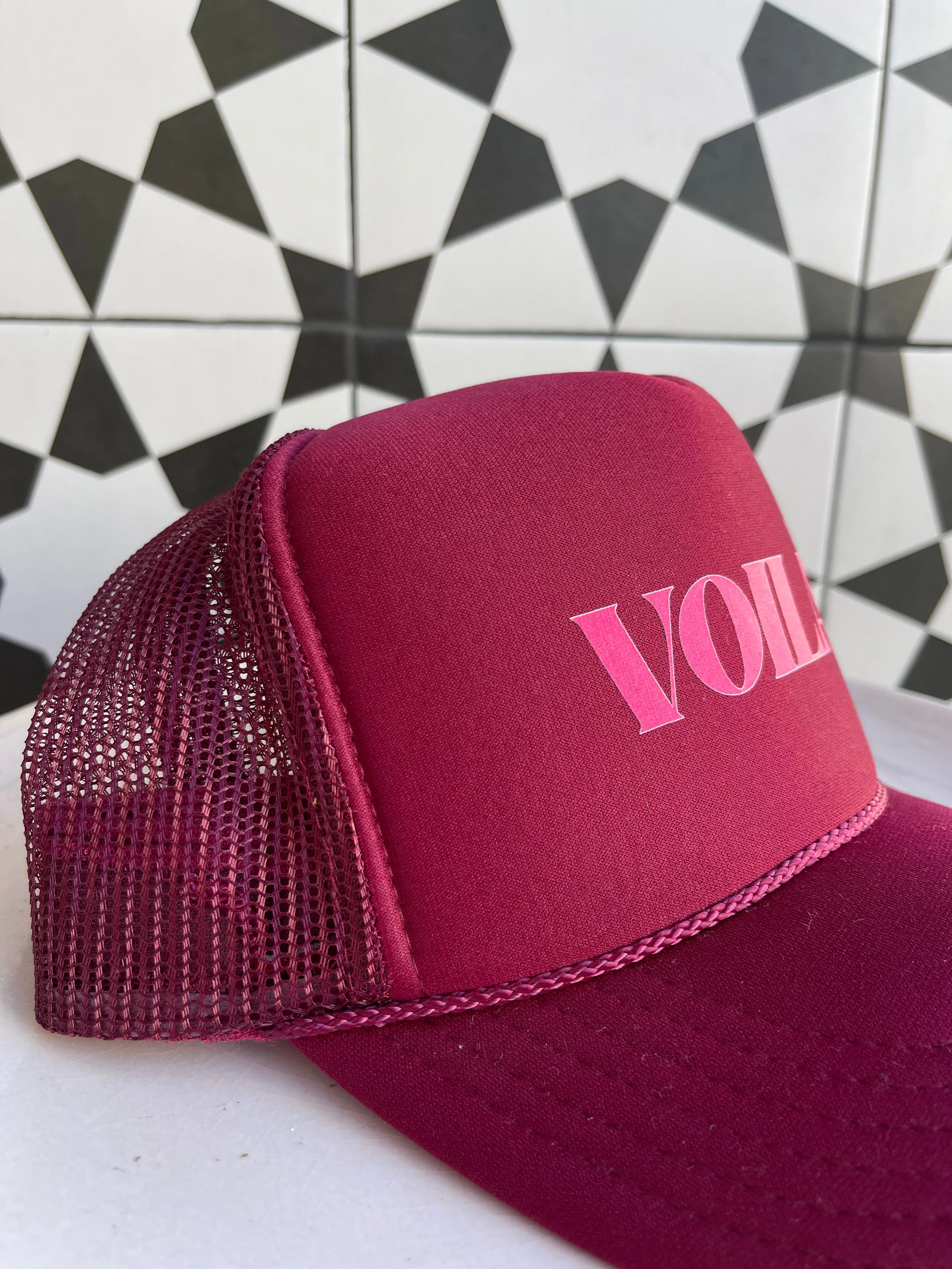 Passport Habits Trucker Hat - Voila