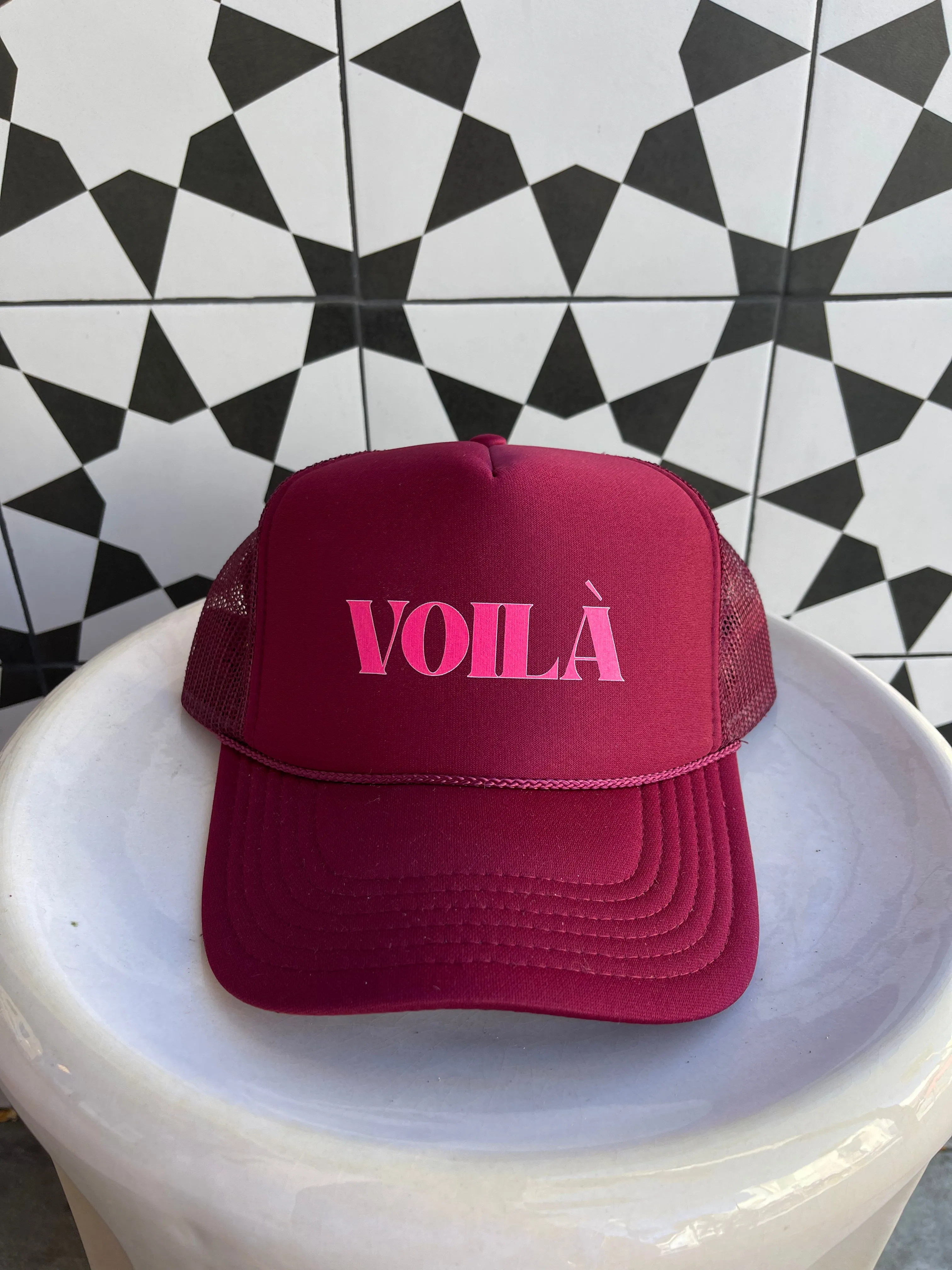 Passport Habits Trucker Hat - Voila