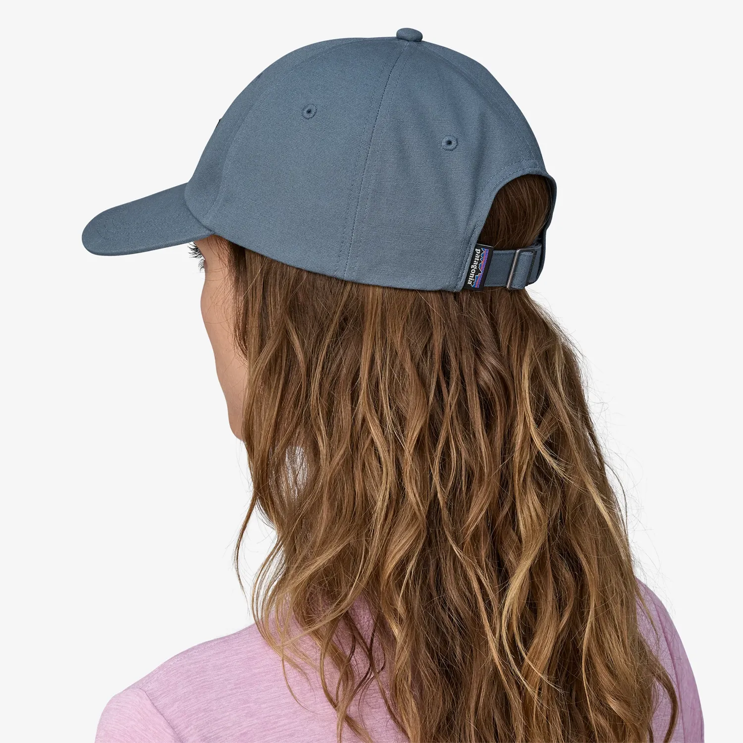 PATAGONIA P-6 LABEL TRAD CAP - UTILITY BLUE