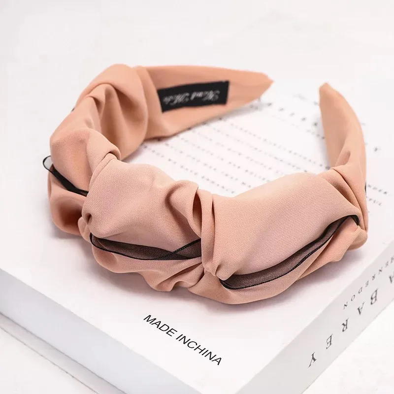 Peach Plastic Head Turner Hairband