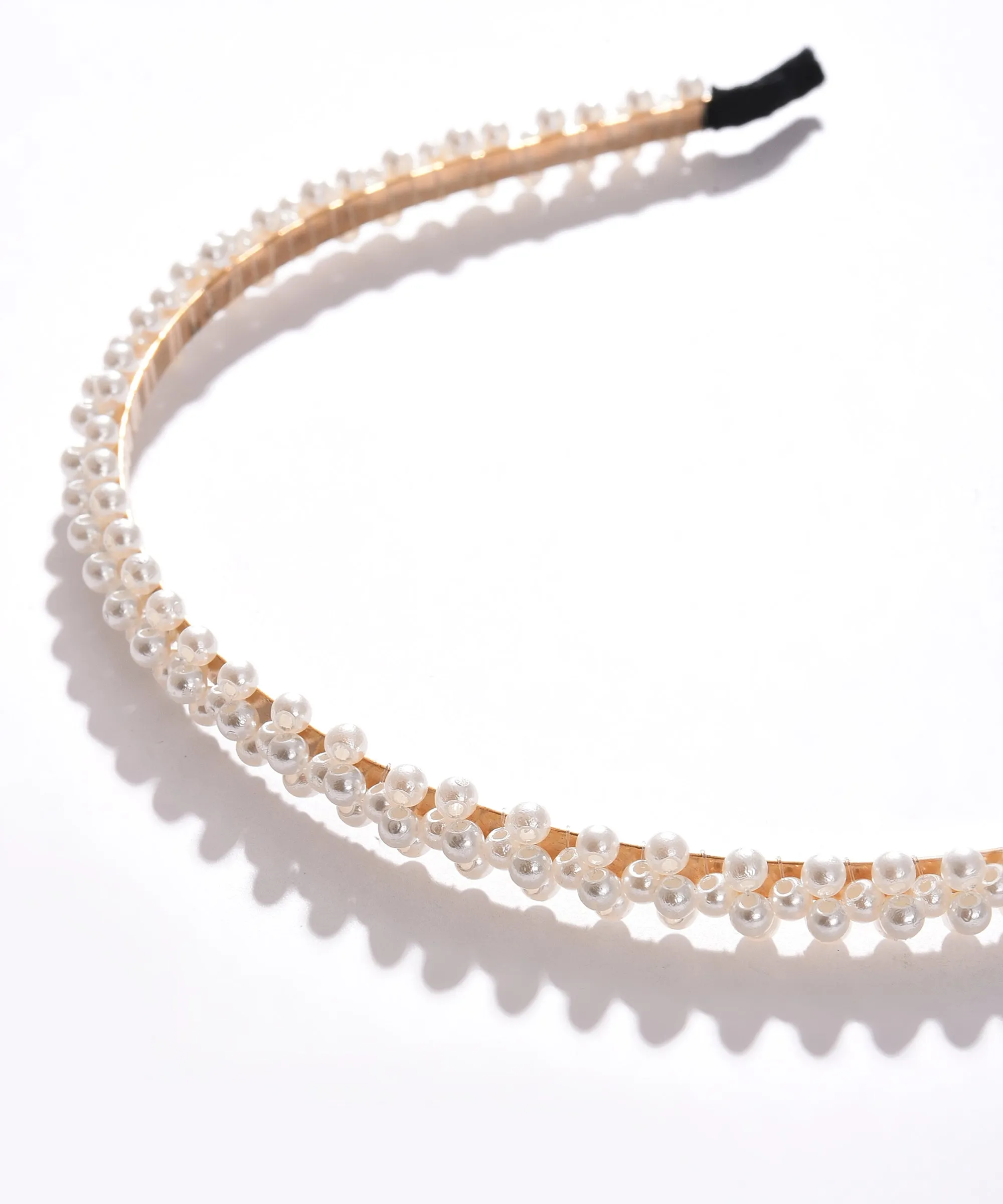 Pearl Beaded Hair Band