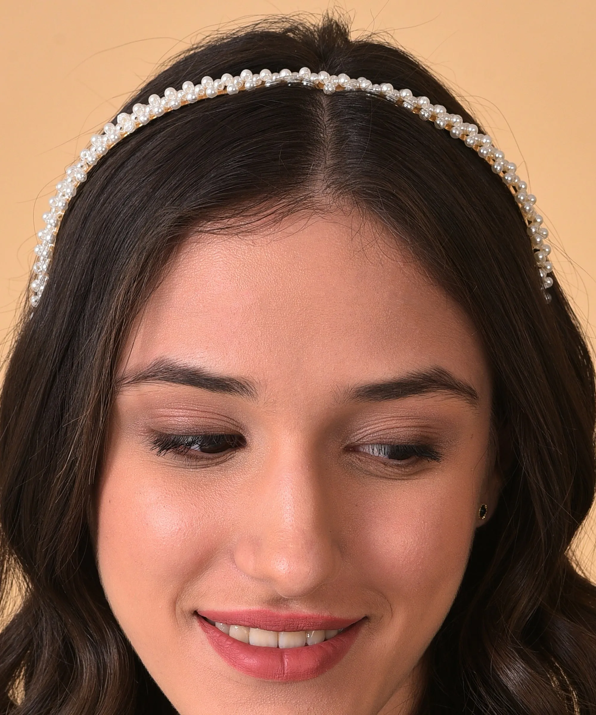 Pearl Beaded Hair Band