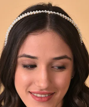 Pearl Beaded Hair Band