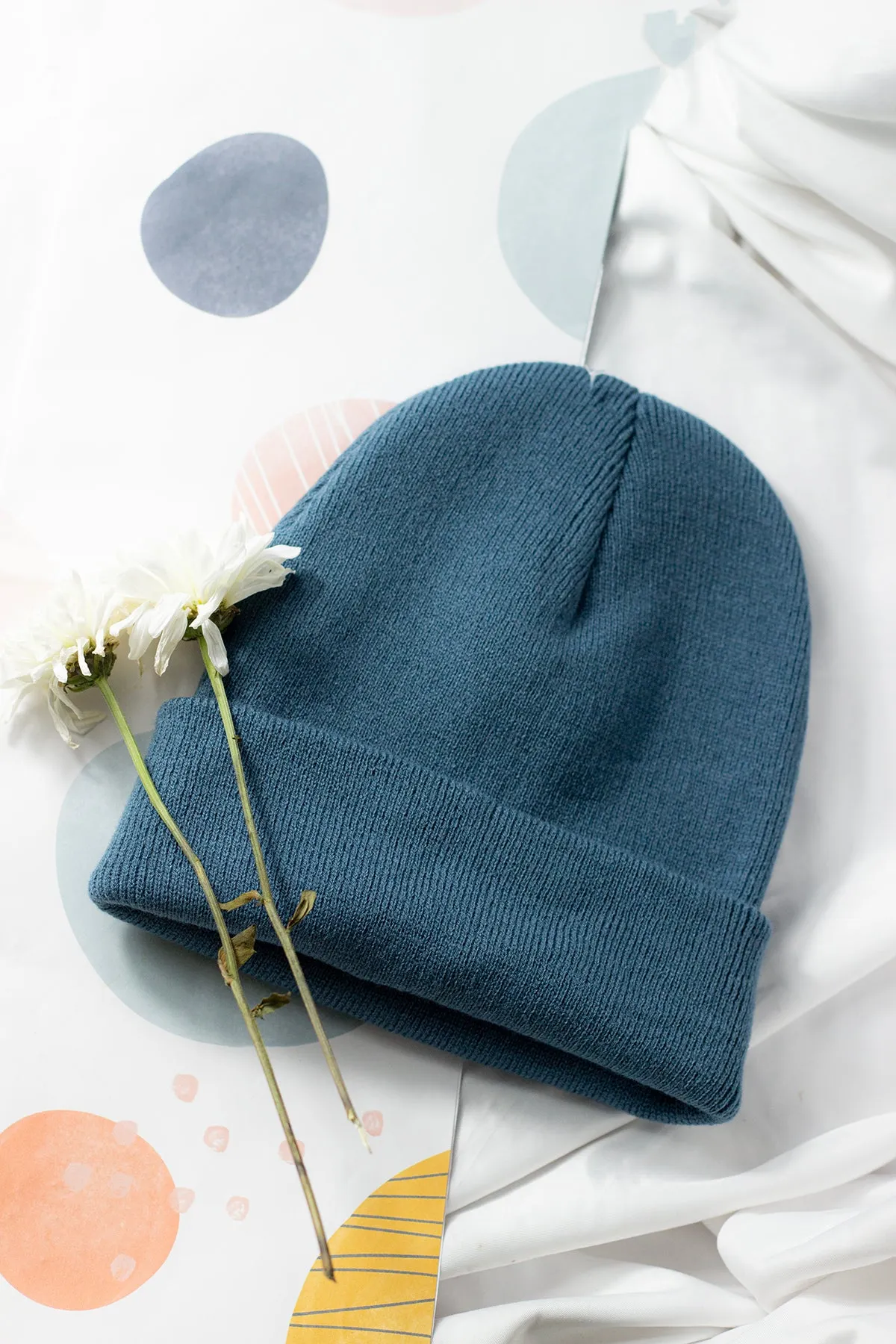 Petrol Blue Beanie Hat