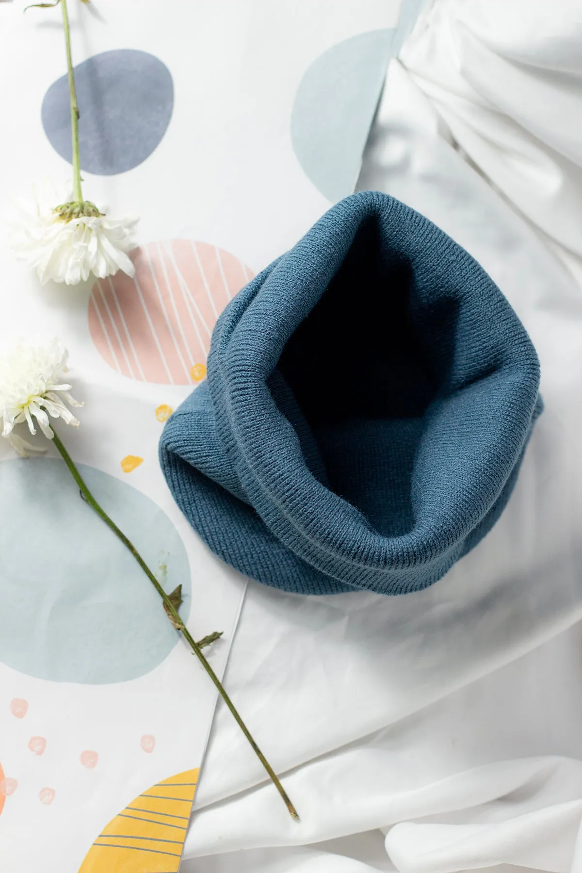 Petrol Blue Beanie Hat
