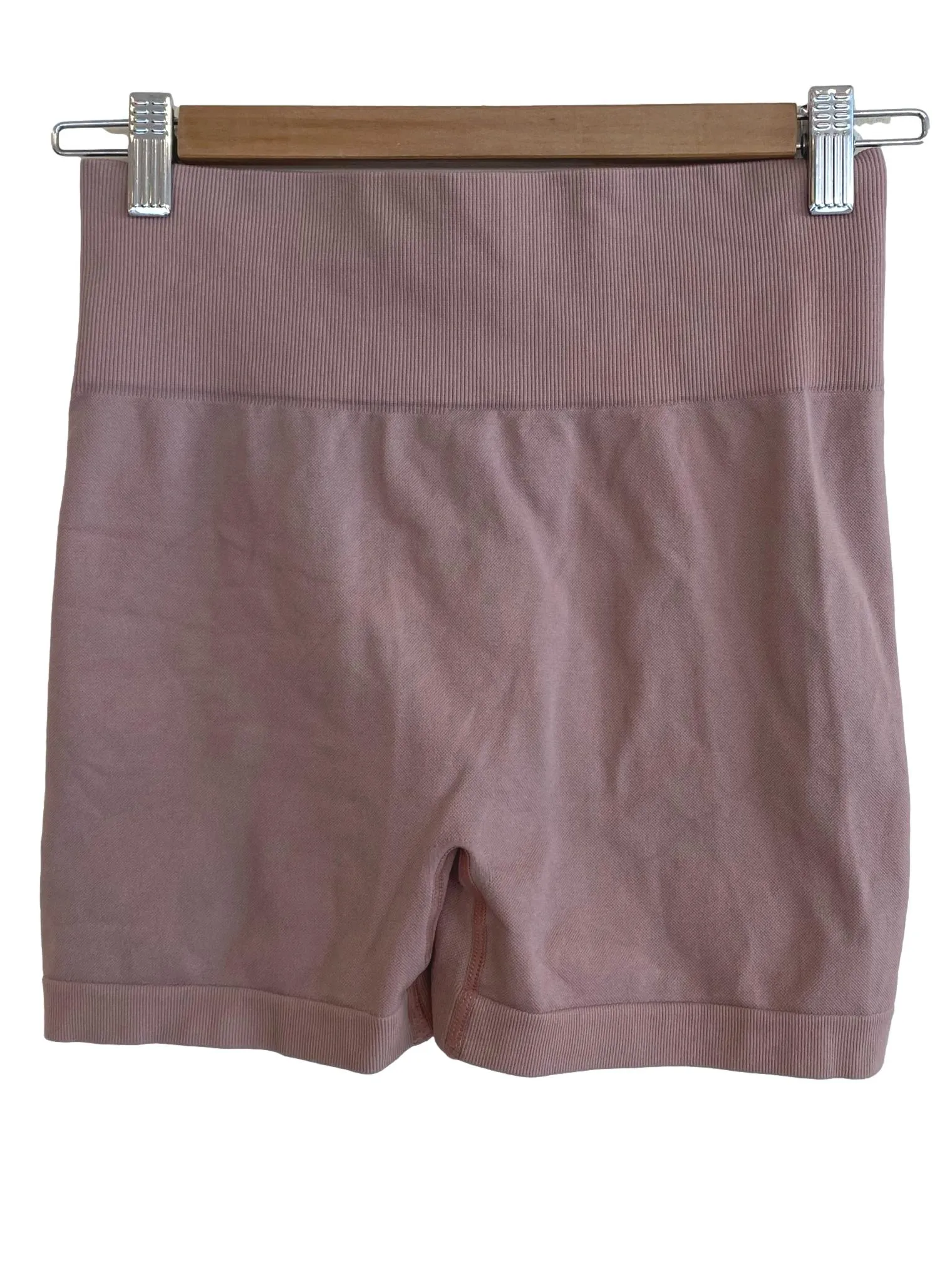 Pink Knitted Shorts