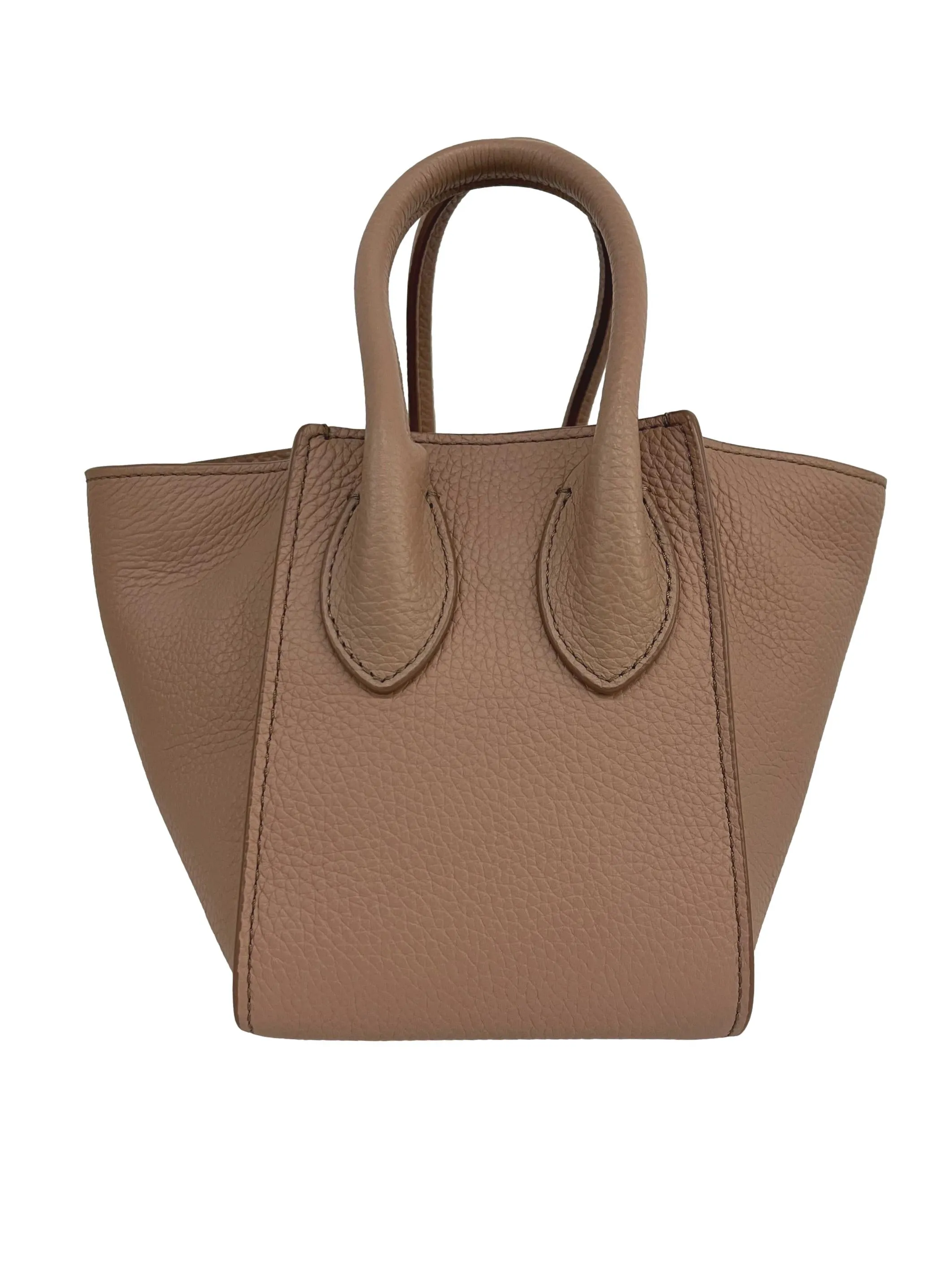 Pink LU Mini Zip Top Handle Bag