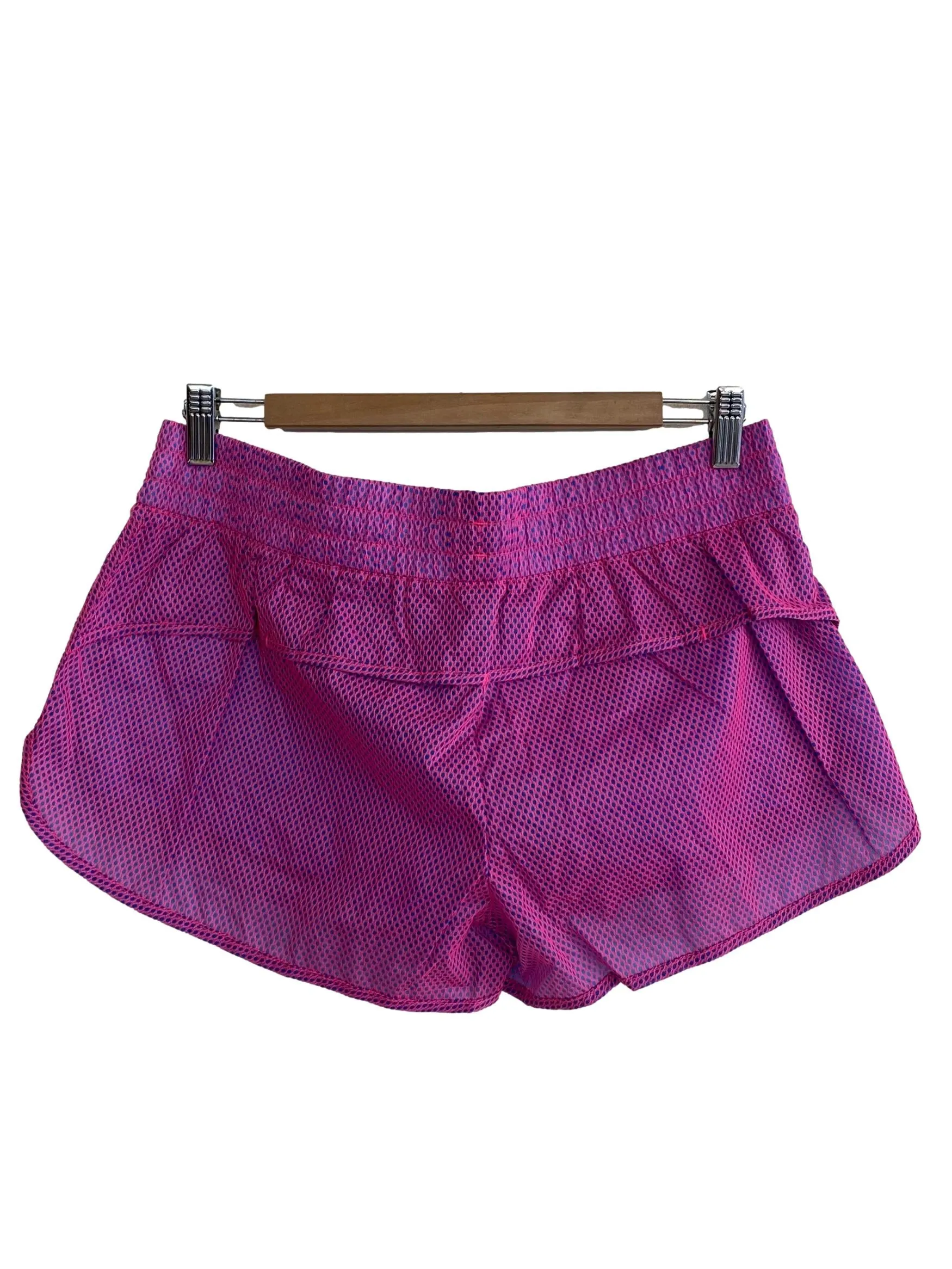 Pink Mesh Shorts