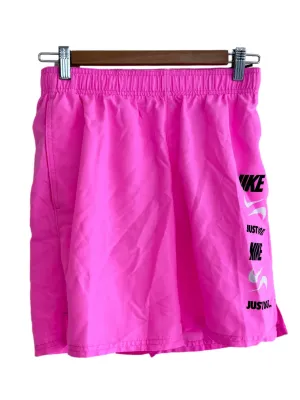 Pink Plain Shorts