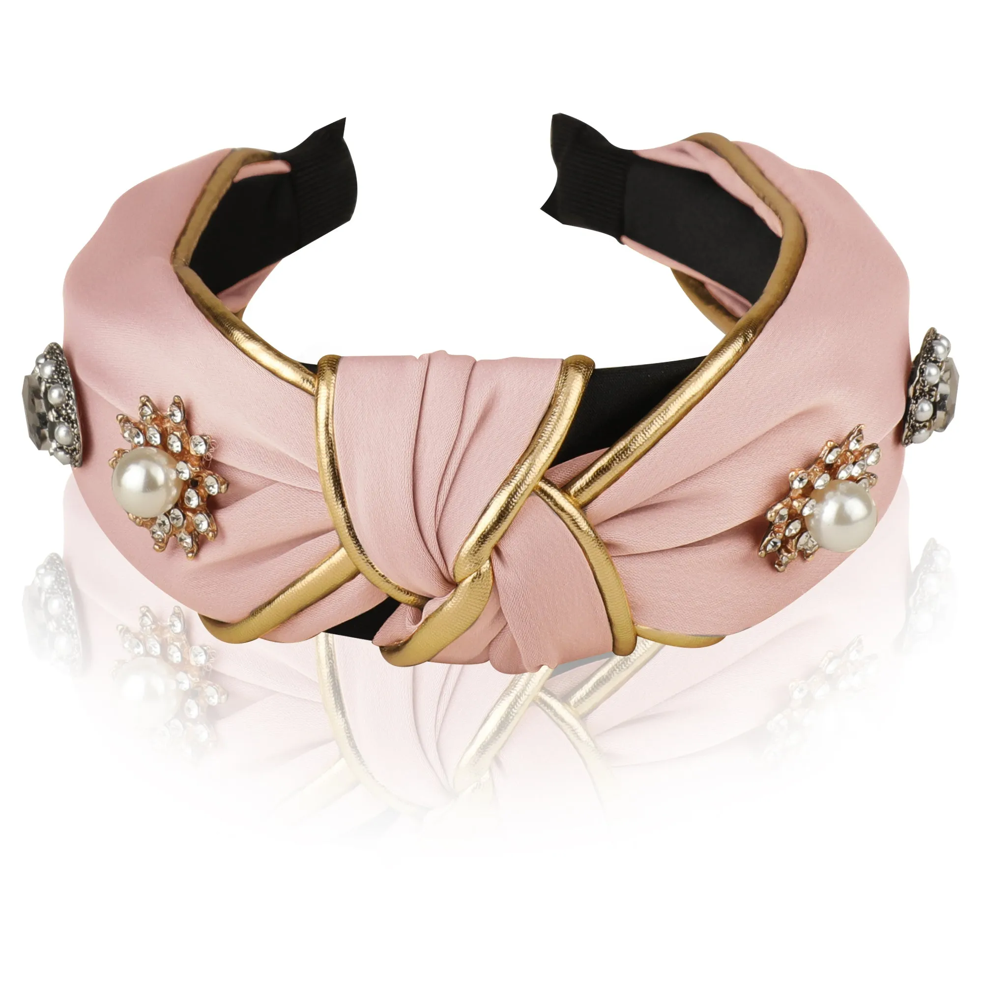 Pink Plastic Motif Galaxy Hairband