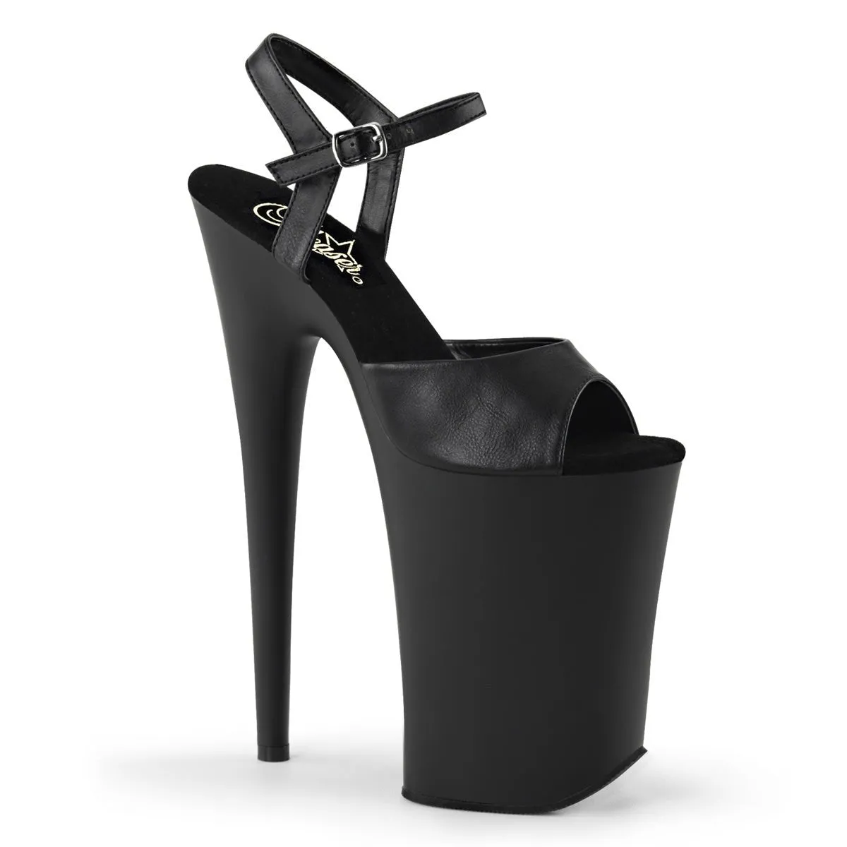 Pleaser Infinity 909 Black Matte