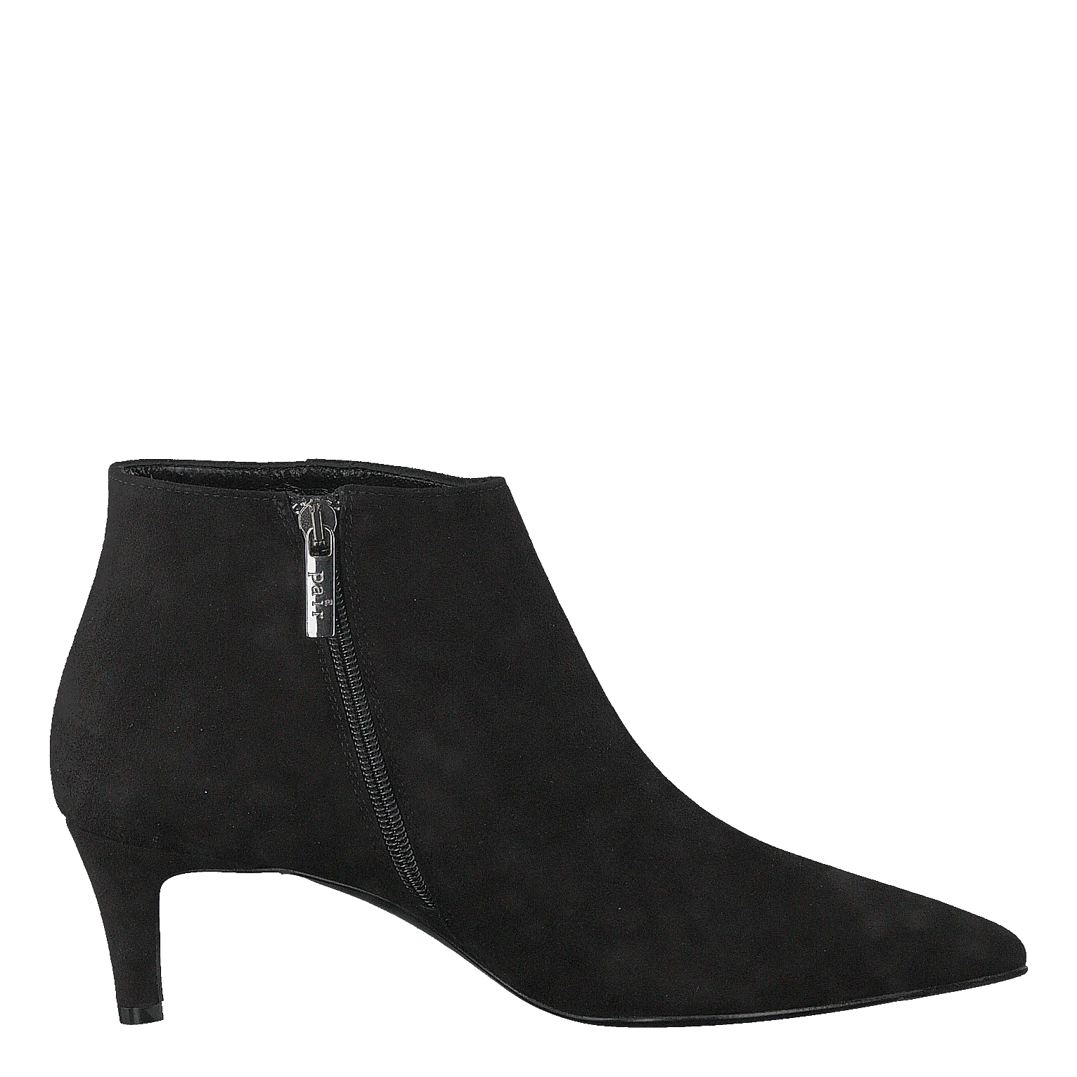 Pointed Low Fine Heel Amalfi Nero