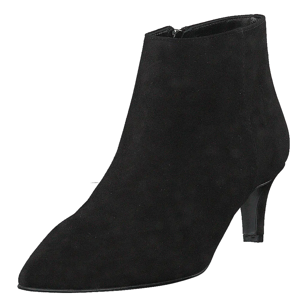 Pointed Low Fine Heel Amalfi Nero