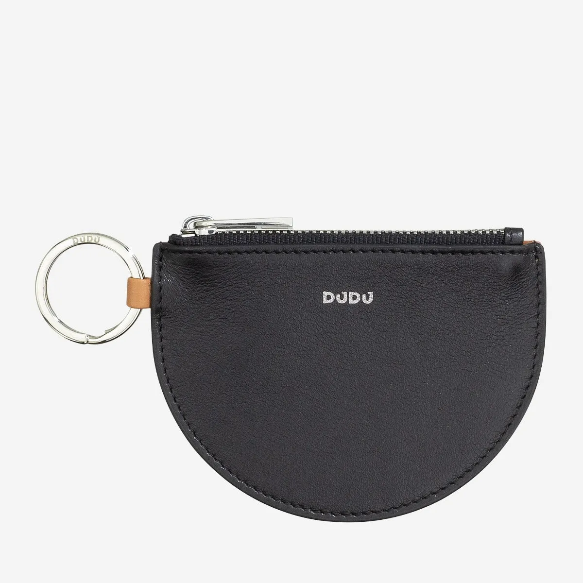 Portachiavi con Portamonete da Donna Dudu Bags Tolosa in Pelle Colorful Nero