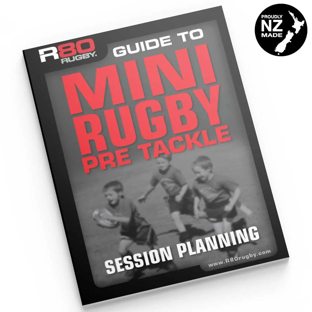 Pre Tackle Junior Rugby Coaching Pack 5-6yrs