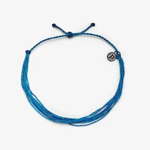 Pura Vida Original Anklet ~ Neon Blue