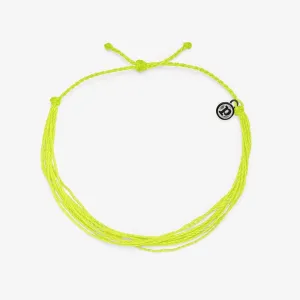 Pura Vida Original Anklet ~ Neon Yellow