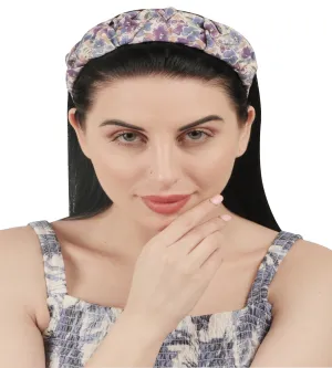 Purple Plastic Lavender Fields Hairband