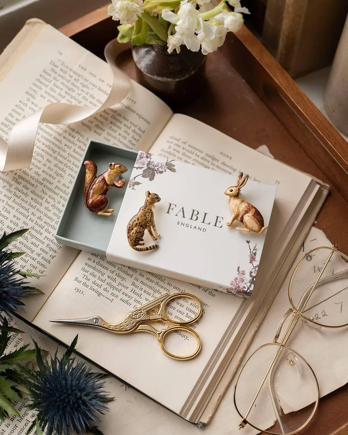 Rabbit Brooch