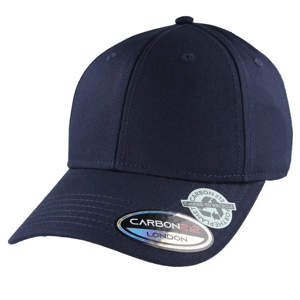 Recycled Cotton Baseball Cap - Eco-Friendly | Navy