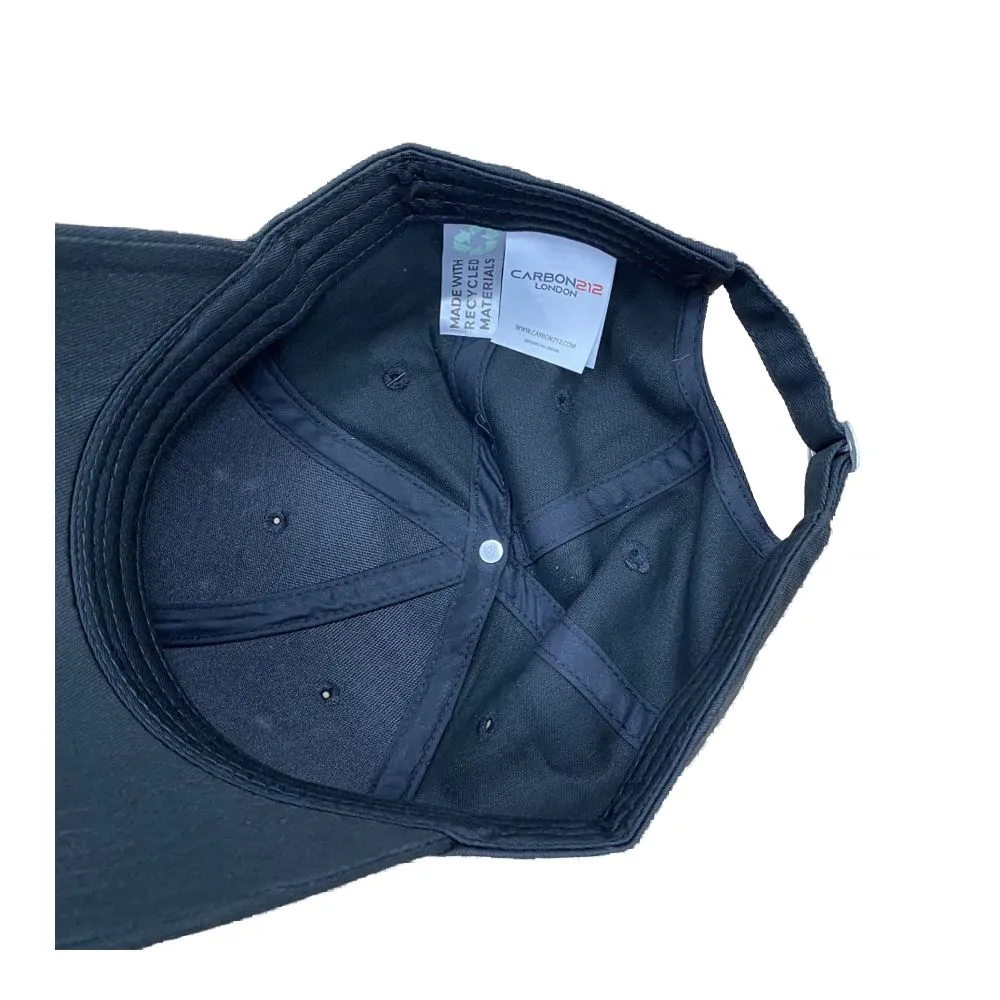 Recycled Cotton Baseball Cap - Eco-Friendly | Navy
