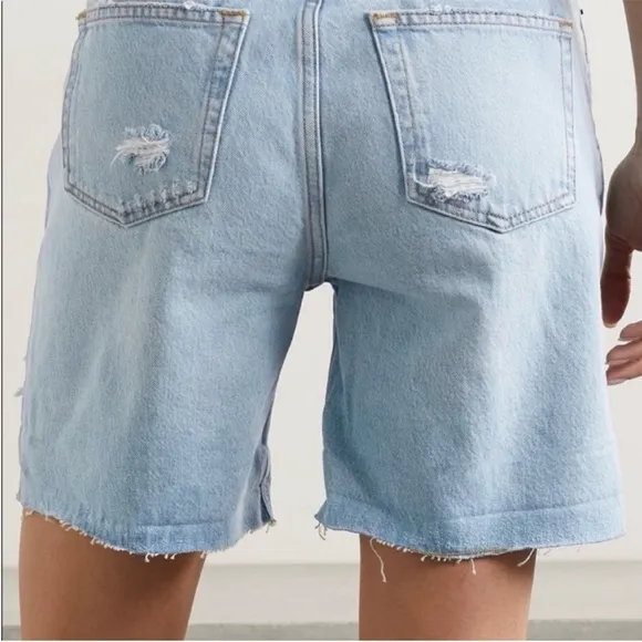 Reformation Jeans Tahoe Destroyed high rise denim shorts 25Style No. 18528
